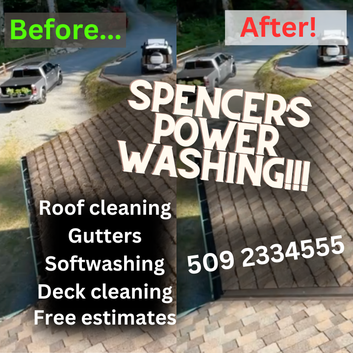 example of a facebook ad to not use for pressure washing