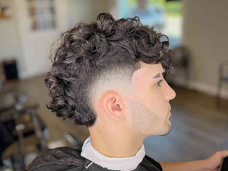 Top 30 Burst Fade Curly Hair Styles for Men's Glamour Tribune