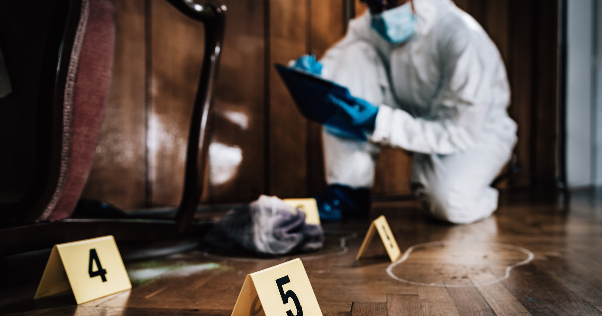 Forensic Science careers - crime scene investigator