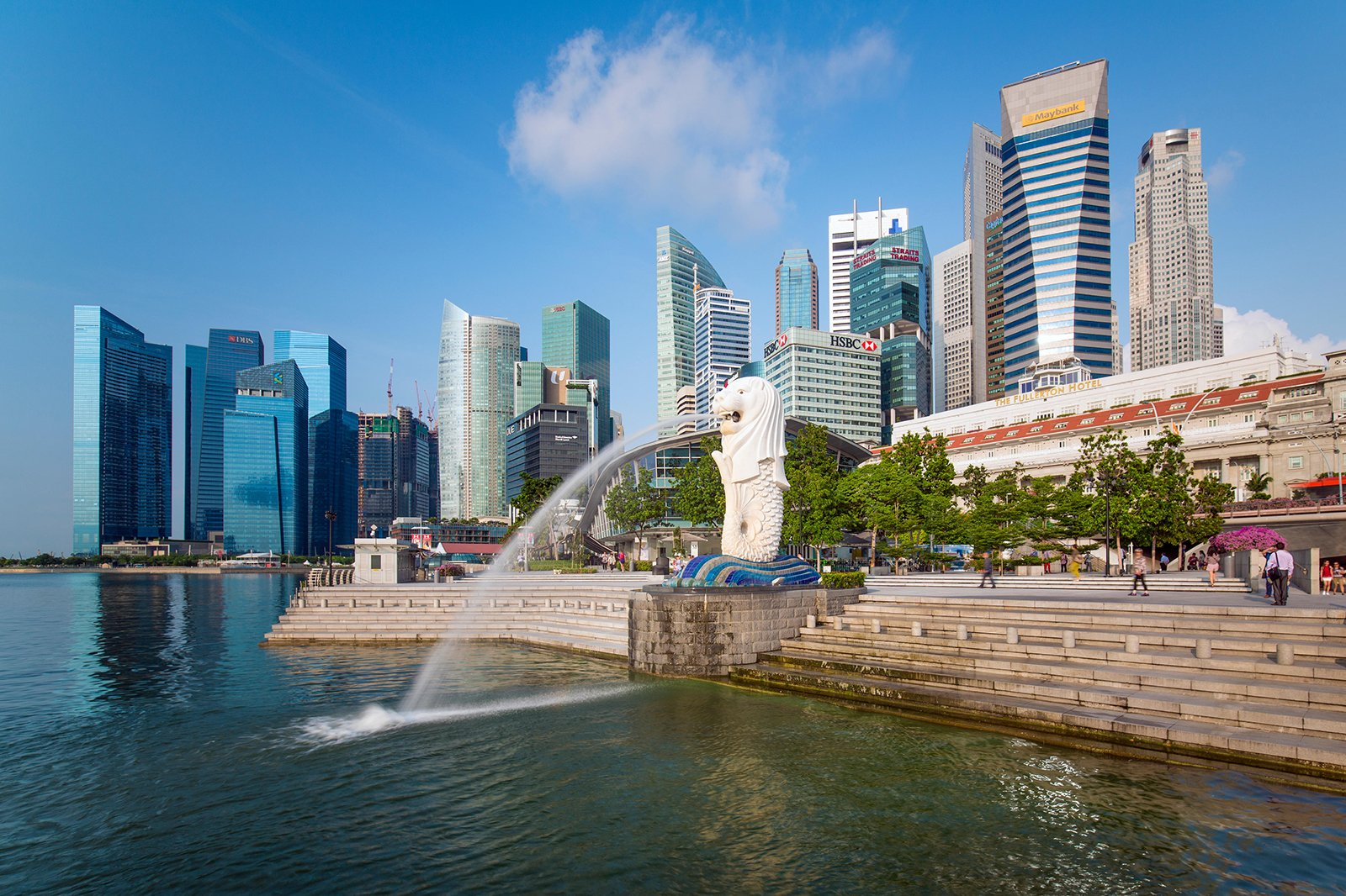 Toàn cảnh công viên Merlion