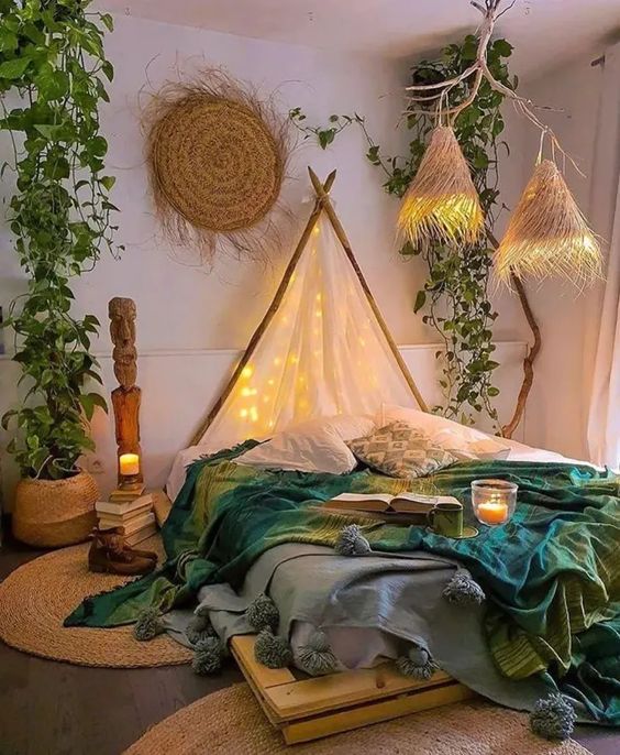bohemian home decor ideas bedroom