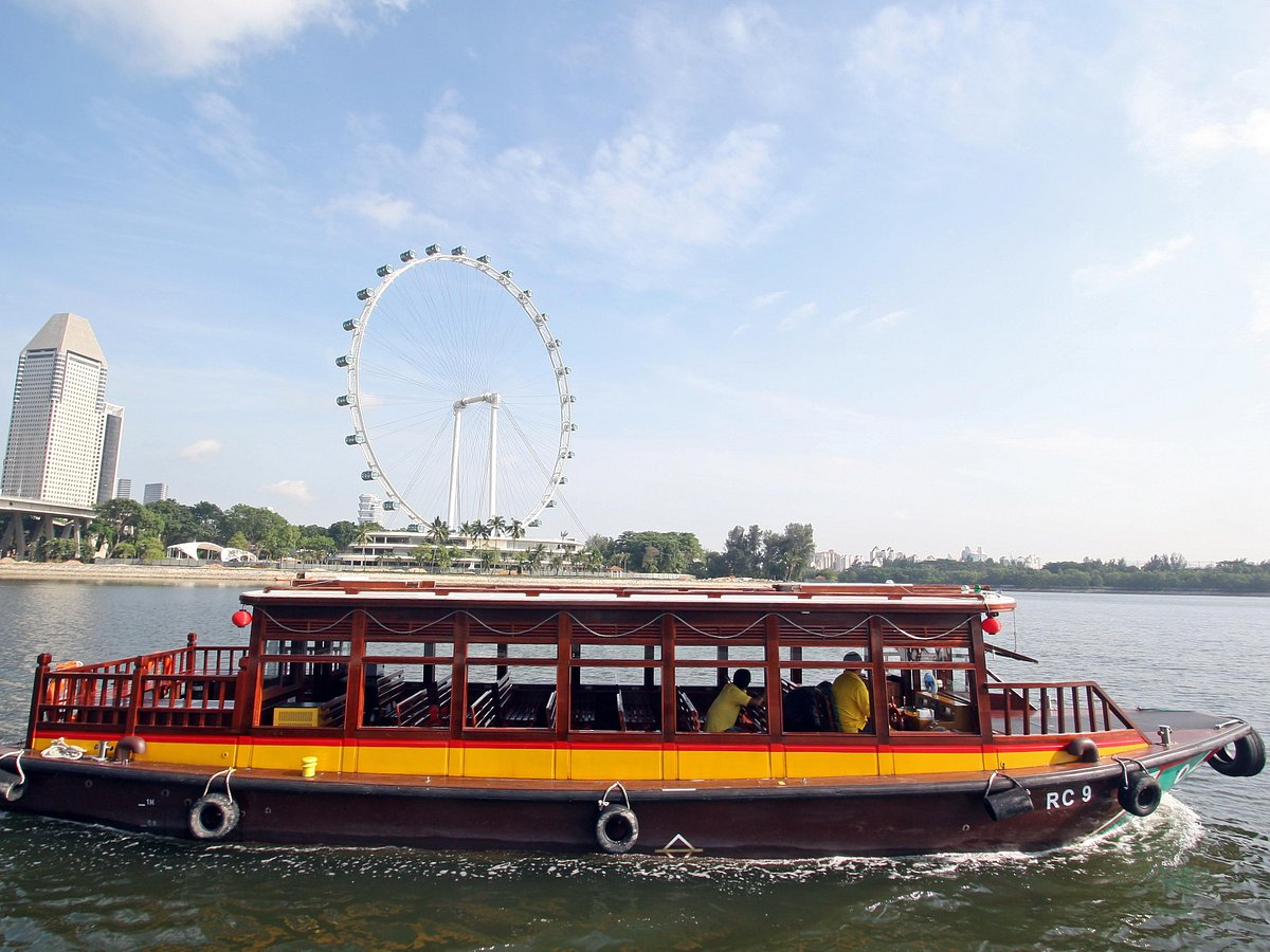 Dòng sông Singapore bằng bumboat 