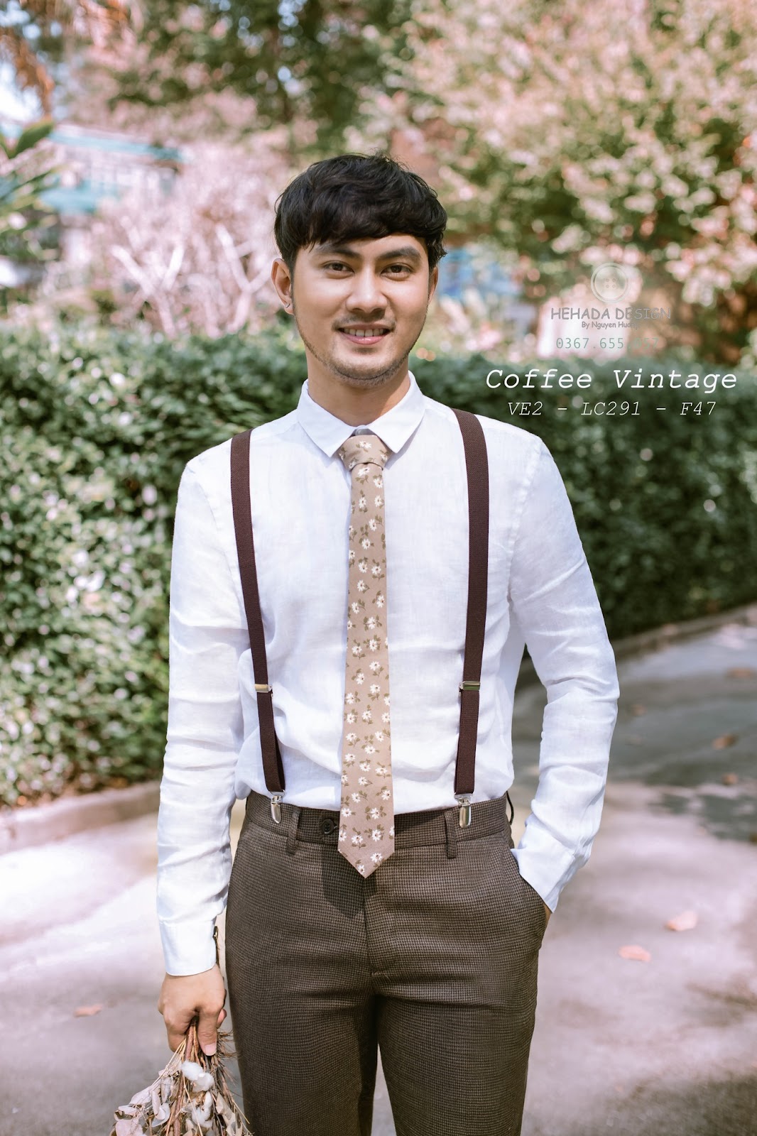 Form dáng chú rể vest The Coffee Vintage