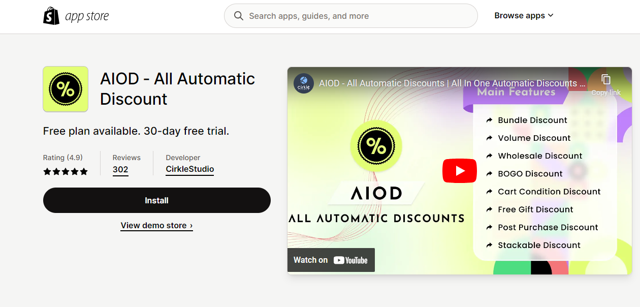 AIOD - All Automatic Discount  - DSers