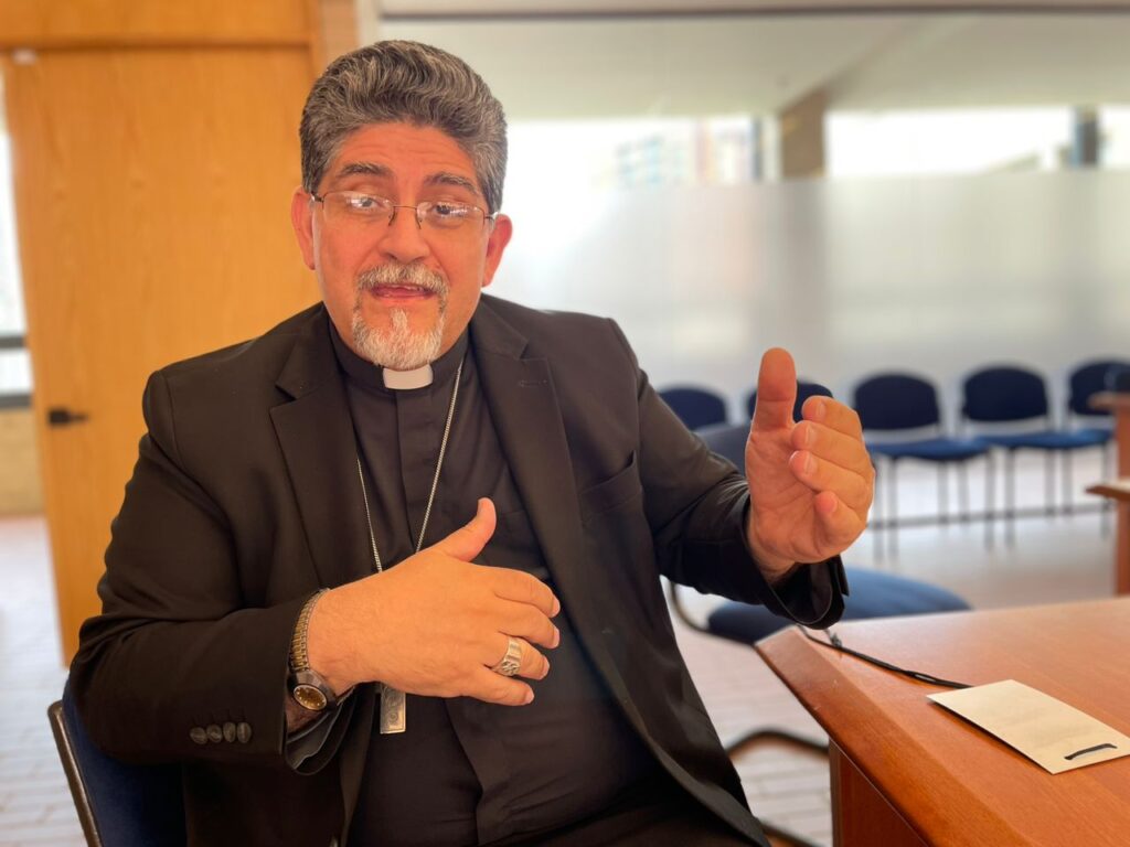 Monseñor Alberto Figueroa Morales, obispo auxiliar de San Juan y secretario general de la Conferencia Episcopal Puertorriqueña