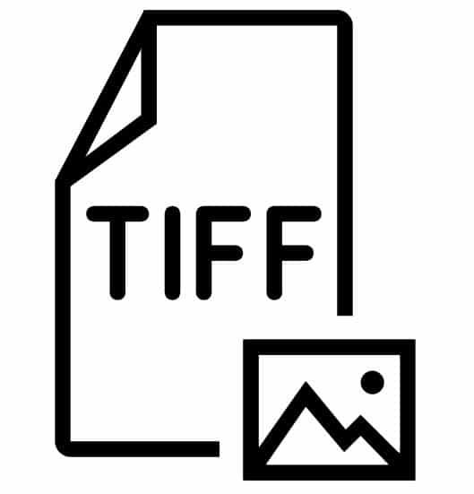 Image file types: tiff icon