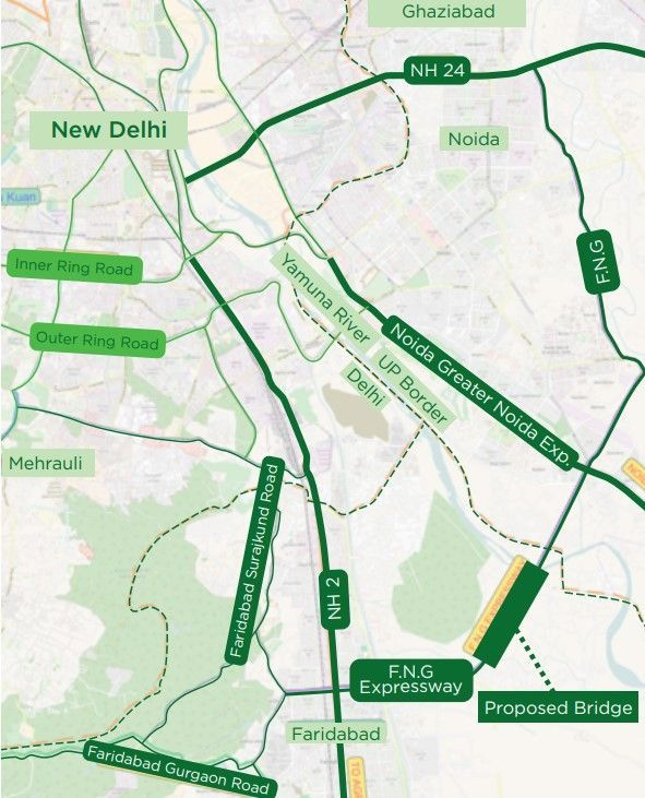 FNG Expressway Map: Route, Status & Master Plan - TimesProperty