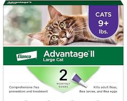 Image of Advantage II Flea Treatment for Cats on Amazon
