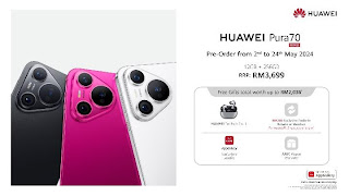 THE DEBUT OF HUAWEI PURA 70 SERIES:  A NEW-GENERATION FLAGSHIP PIONEER IN PHOTOGRAPHY AND AESTHETICS