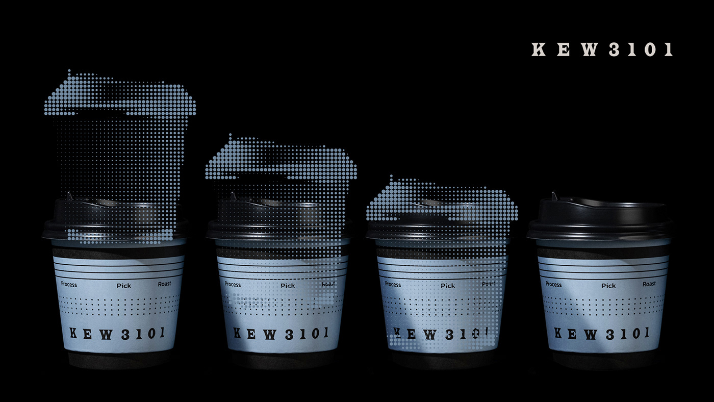 Branding Brand Design brand identity cafe Coffee design KEW3101 Packaging visual visual identity