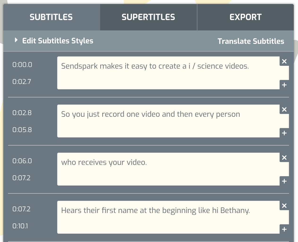 Translate Video with AI