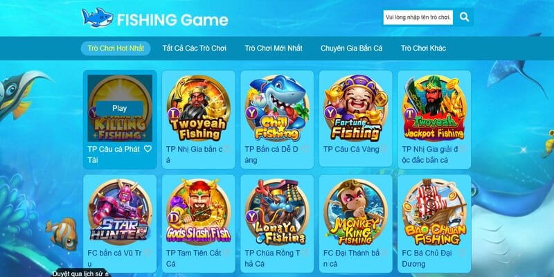 Đăng ký tài khoản trước khi trải nghiệm game Bắn cá