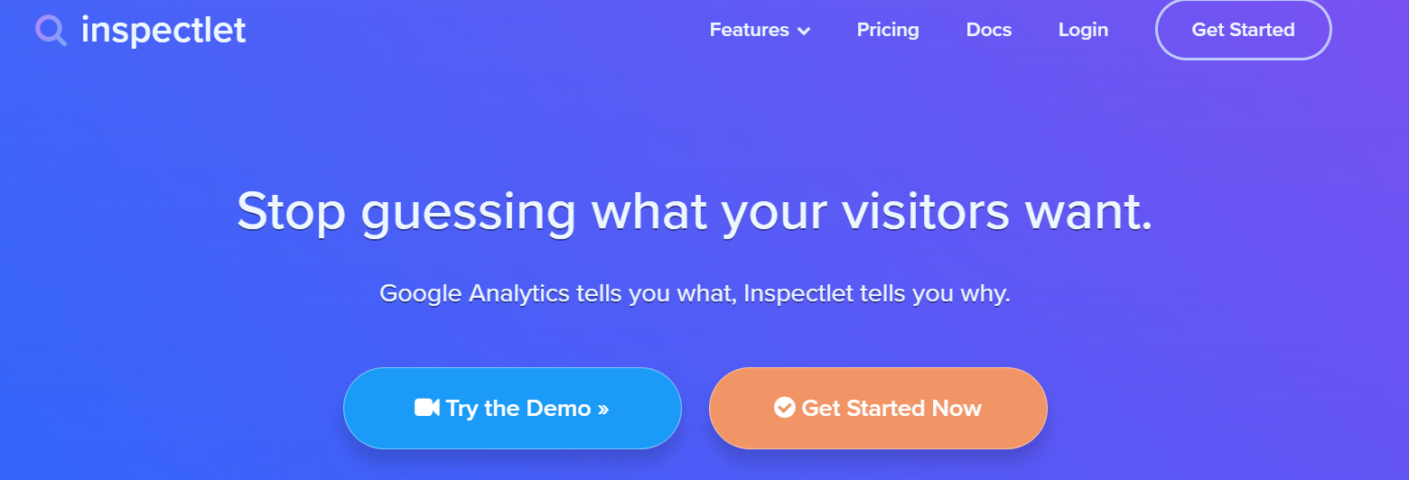 Inspectlet for accurate results and analysis