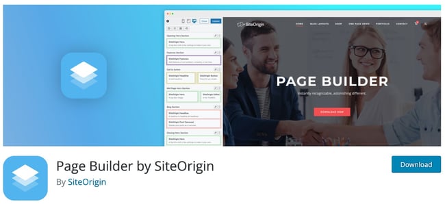 best WordPress page builders; Page Builder