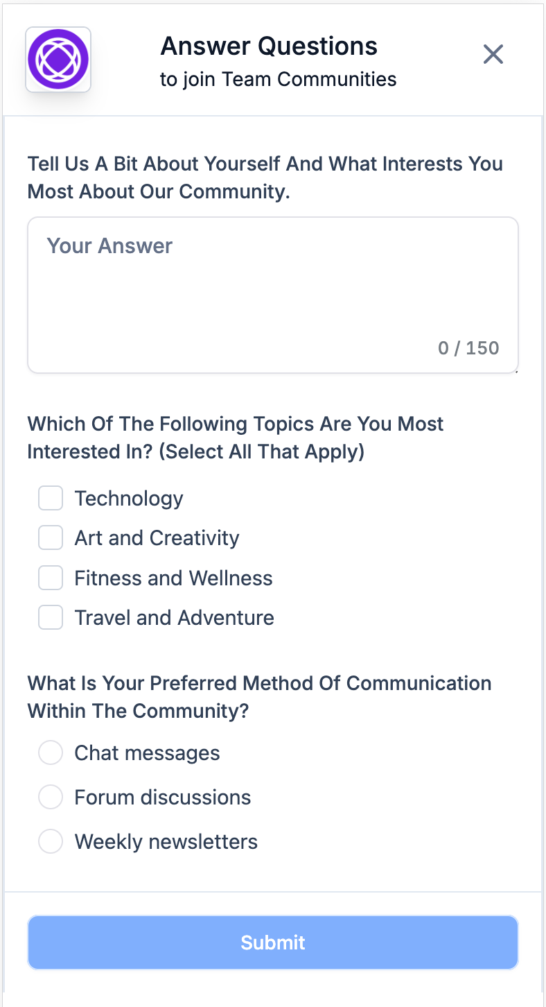 A screenshot of a chatDescription automatically generated