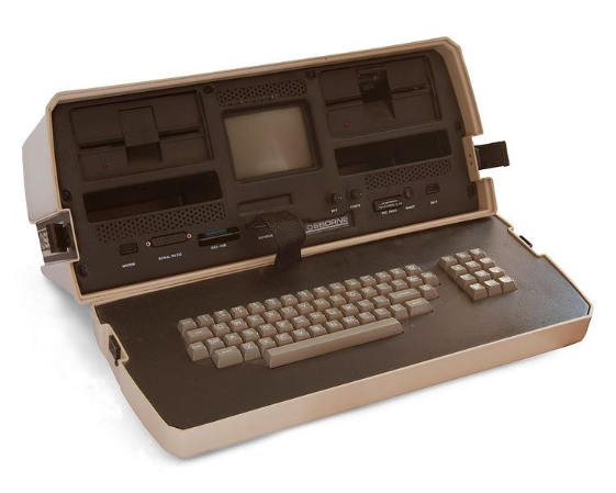 Hình ảnh chiếc laptop đầu tiên trên thế giới
