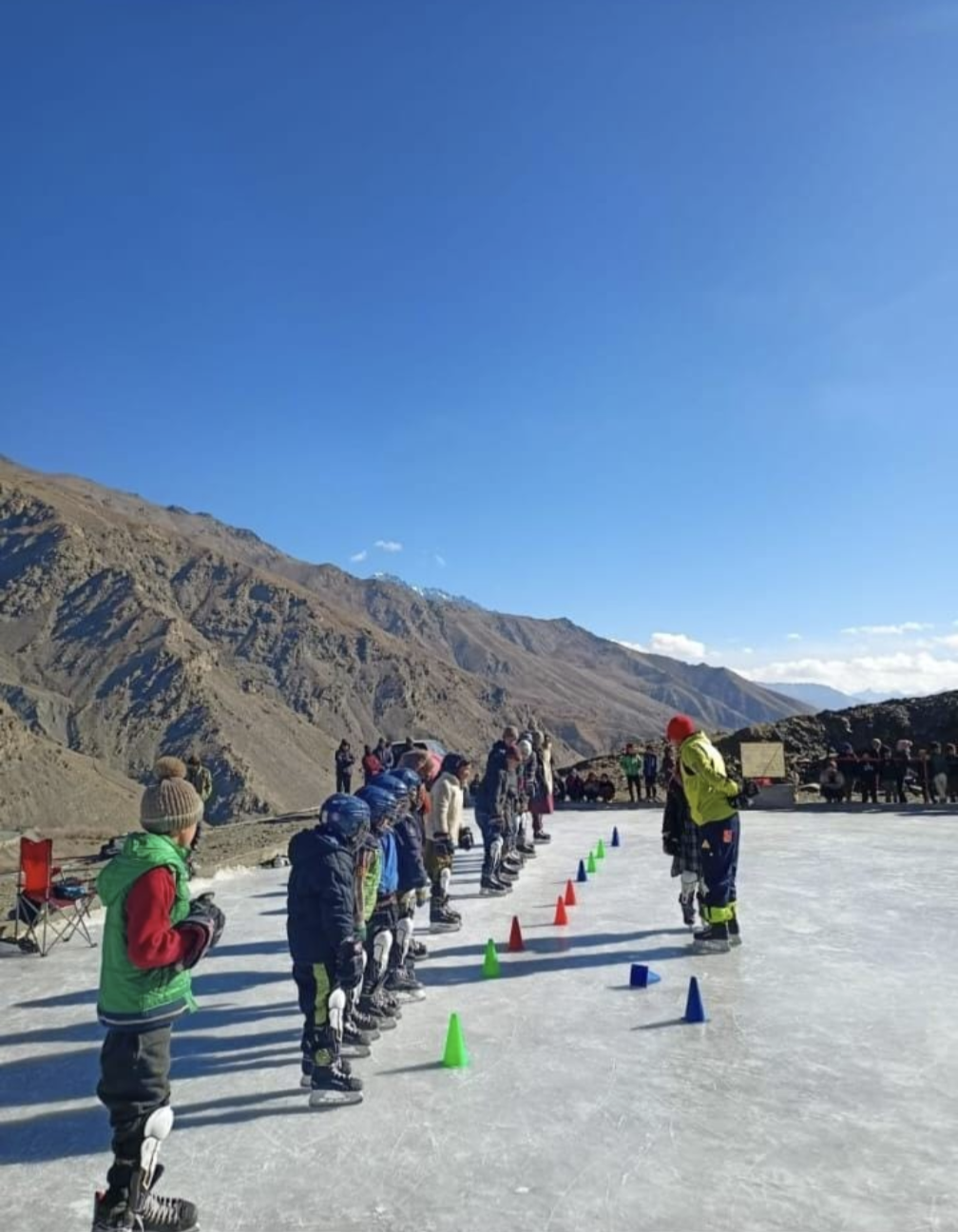 Winter Sports Thrive in Kargil as 15th CEC Ice Hockey Championship Kicks Off