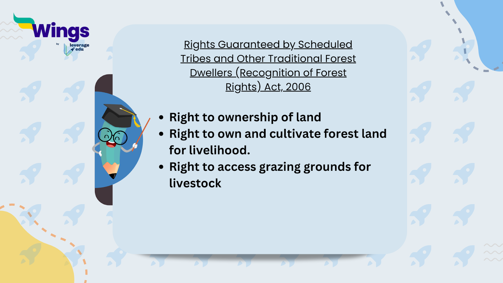 Scheduled Tribes and Other Traditional Forest Dwellers (Recognition of Forest Rights) Act, 2006