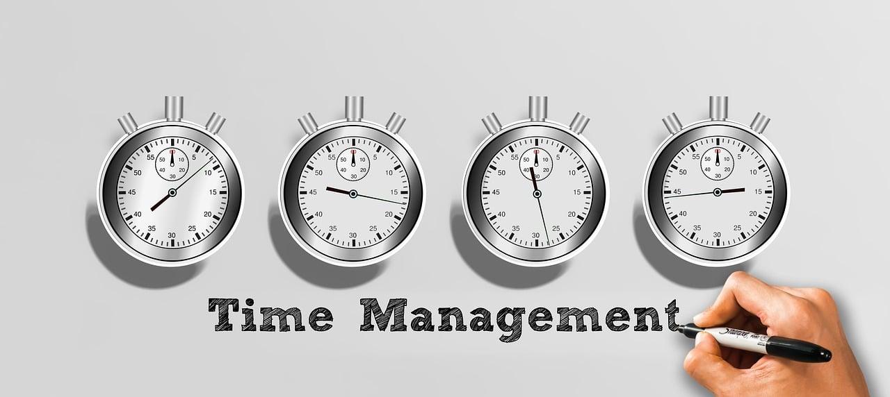 Free stopwatch time management time illustration