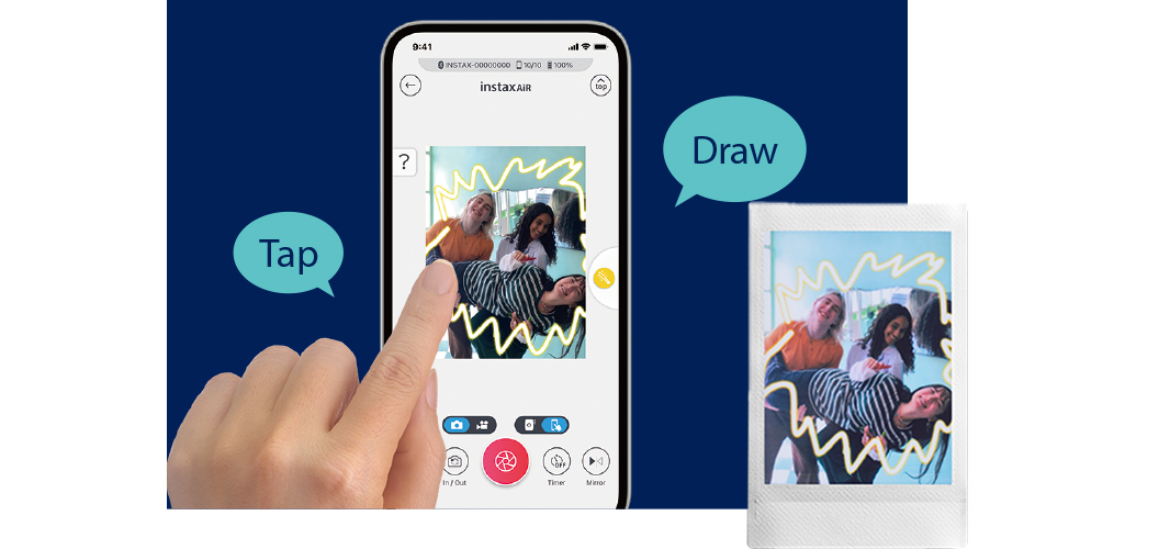 [image] 2. You can also draw with your finger in the App.