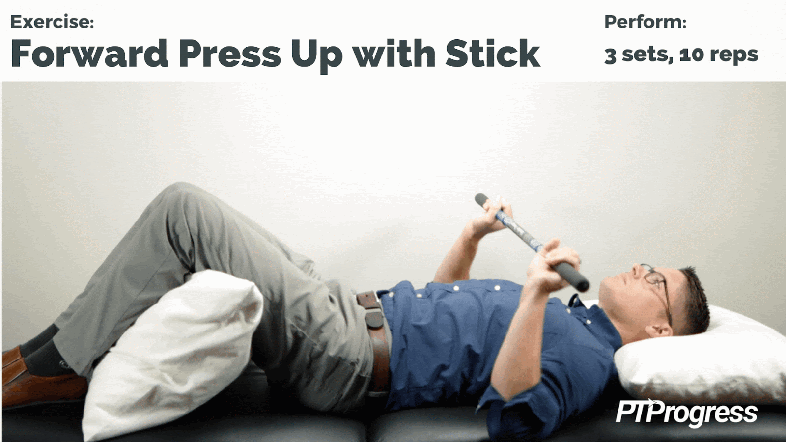press-up shoulder exercise