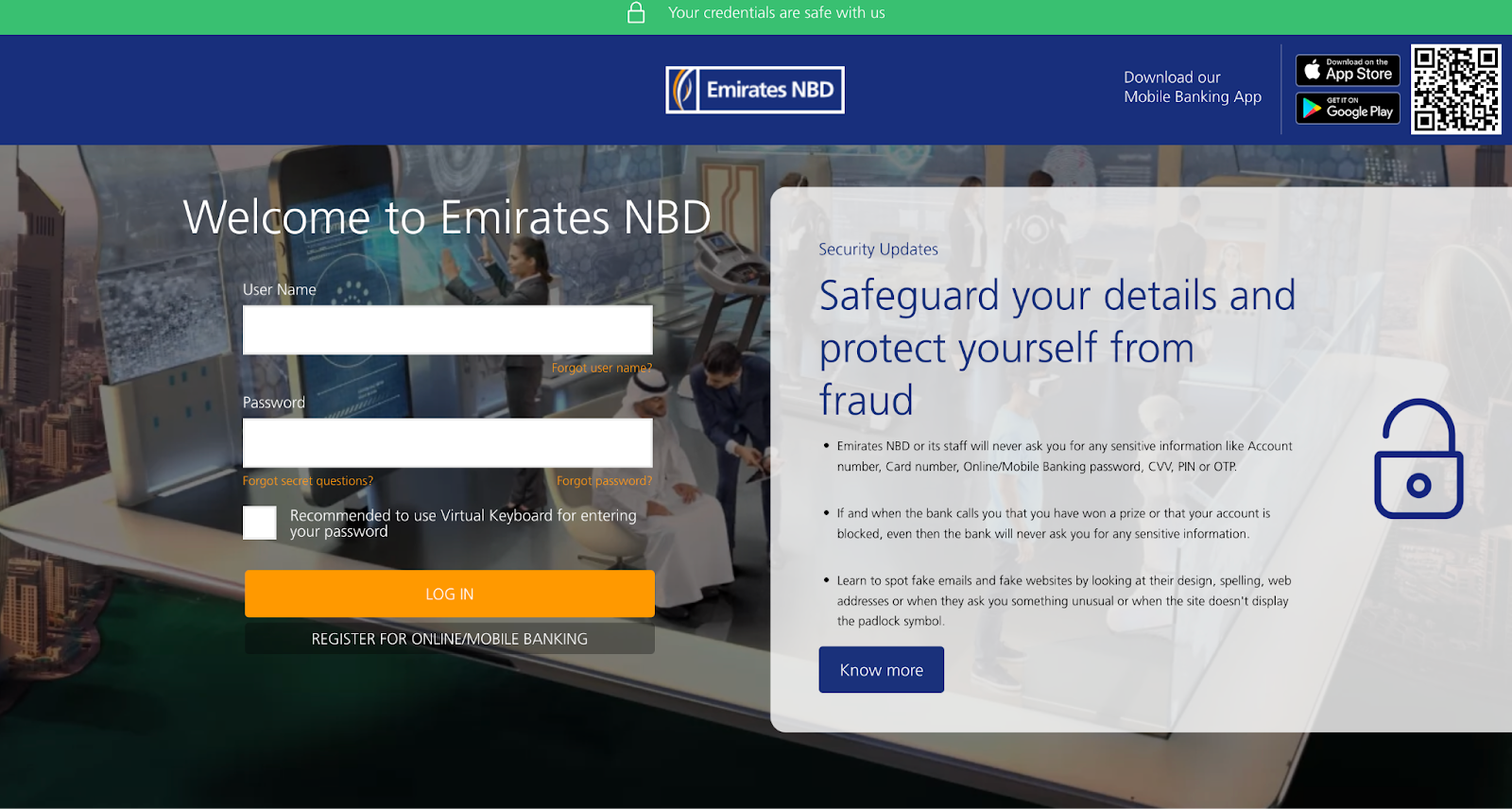 Emirates NBD Mobile Banking