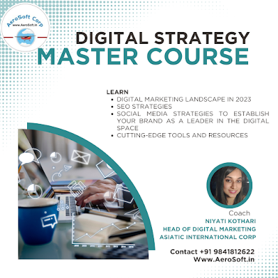 Digital Mastery Course, Digital Marketing, Digital Strategies, Digital Marketing Strategy, Online Digital Marketing Course, Brand Marketing, Aerosoft Corp,