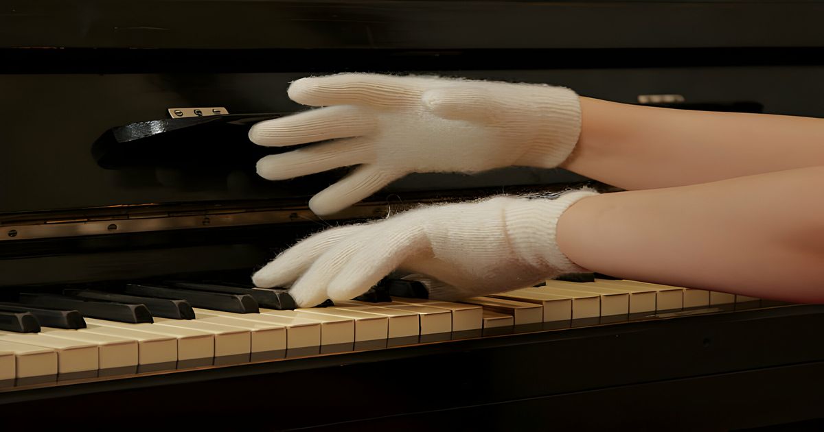 Elegant Design piano gloves
