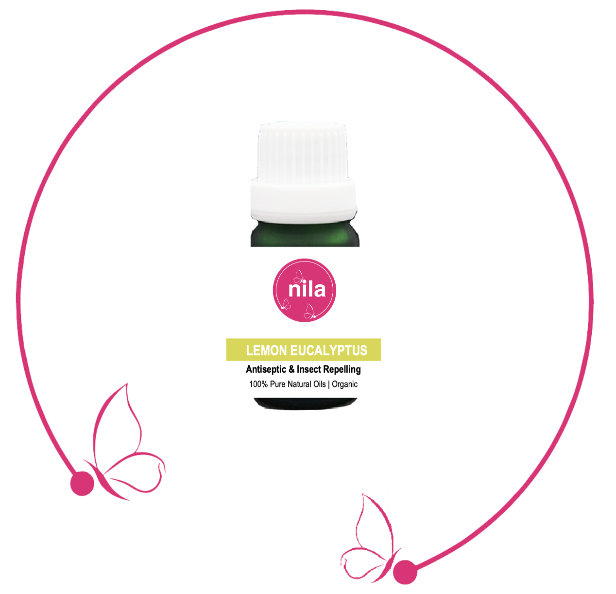 Nila Lemon eucalyptus oil. Source: Nila