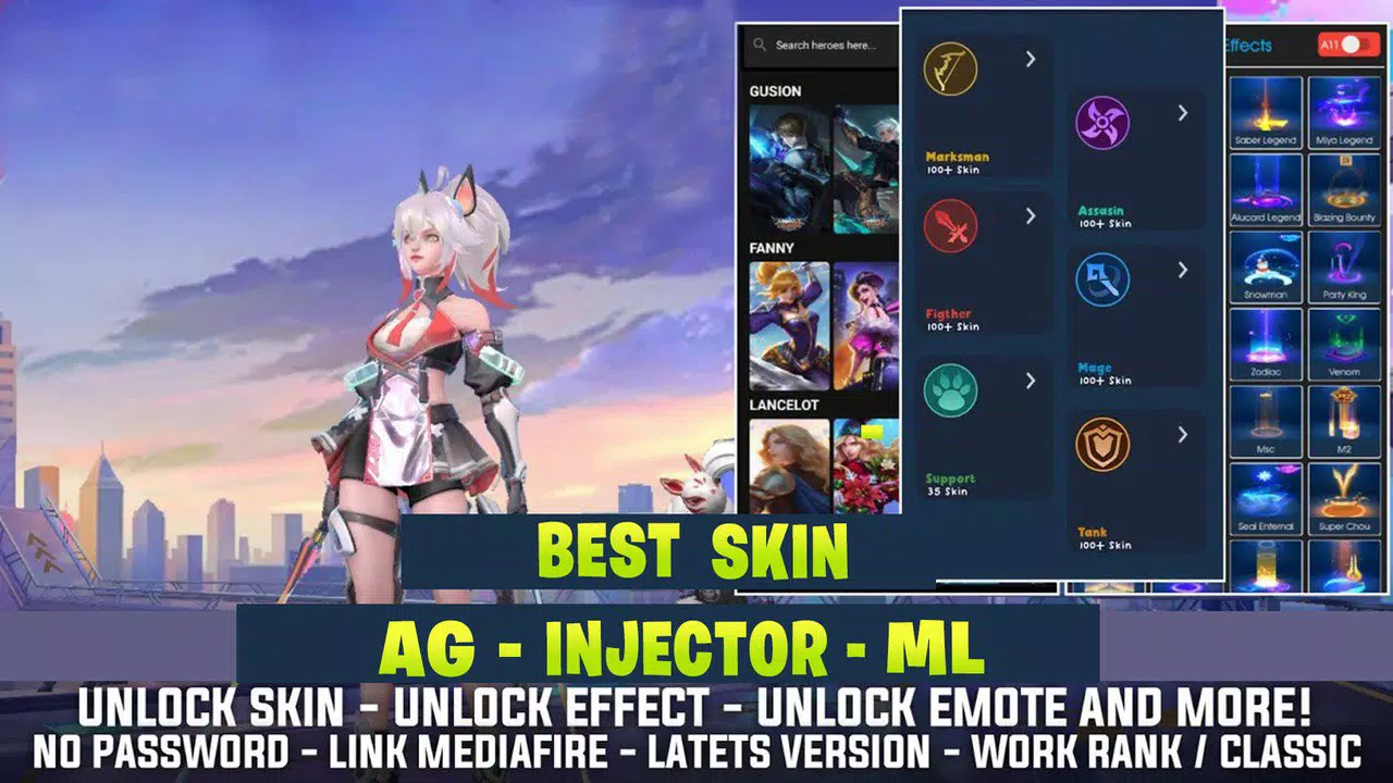 Aplikasi Skin ML Gratis