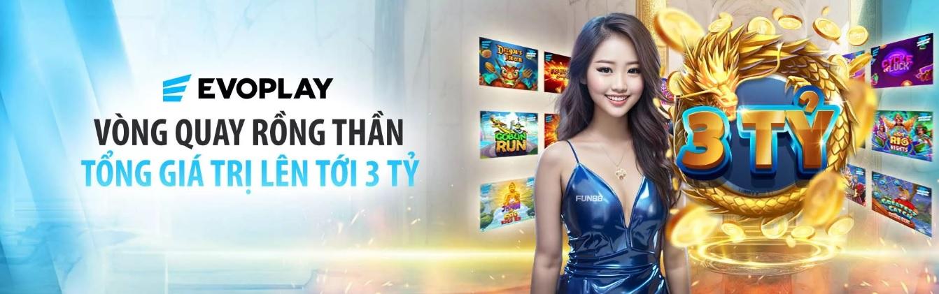 Khuyến mãi EVOPAY thưởng lên đến 3 tỷ đồng tại Fun88