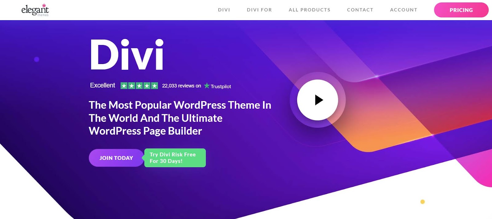 Divi Page Builder WordPress