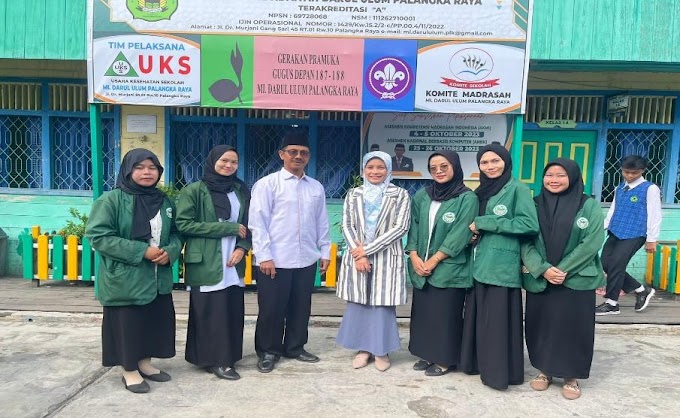 MAGANG 2 MAHASISWA/i IAIN PALANGKA RAYA DI MI DARUL ULUM PALANGKA RAYA