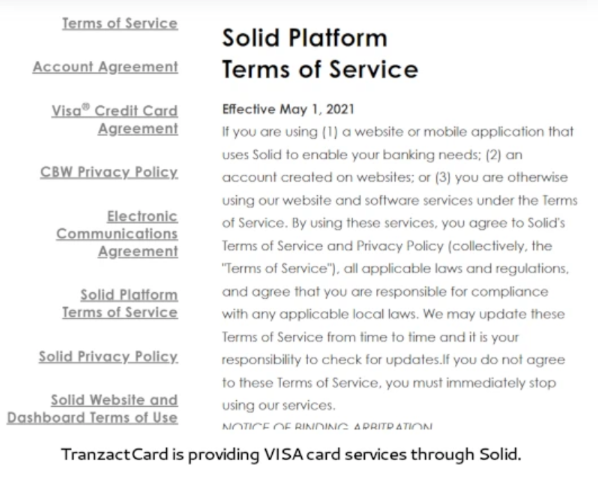 card services of TranzactCard Reviews. 
