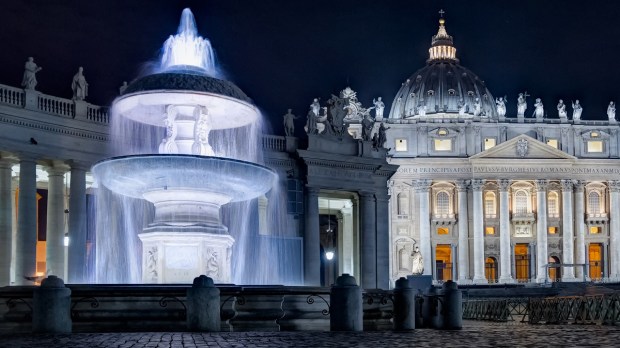 Đài phun nước ở Quảng trường Thánh Phêrô đã truyền cảm hứng cho các kiến trúc sư trên toàn thế giới