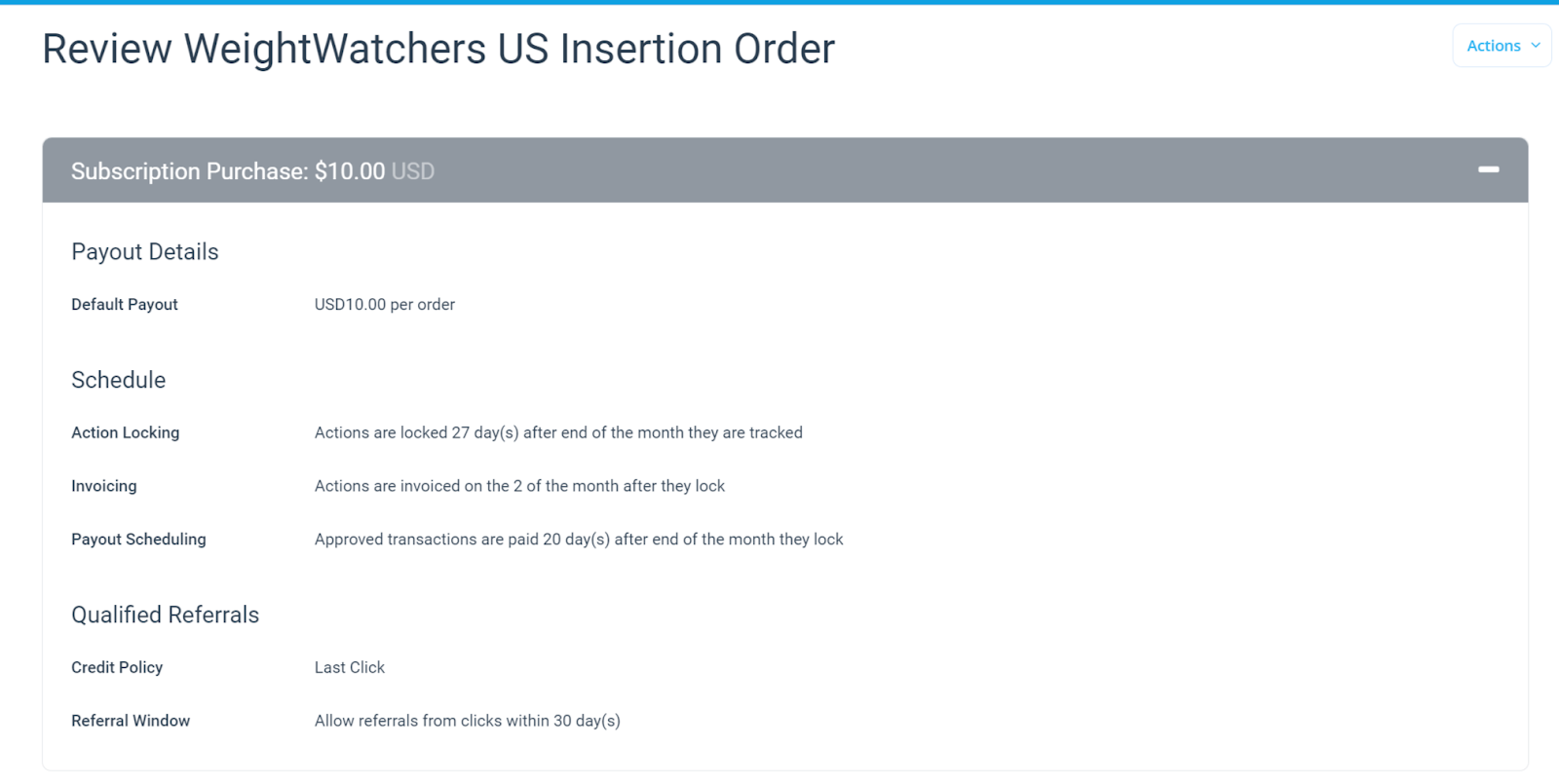 Step #8: Review the terms of the agreement.