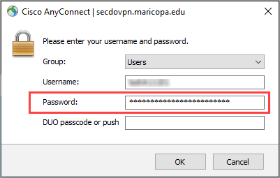 Client Password