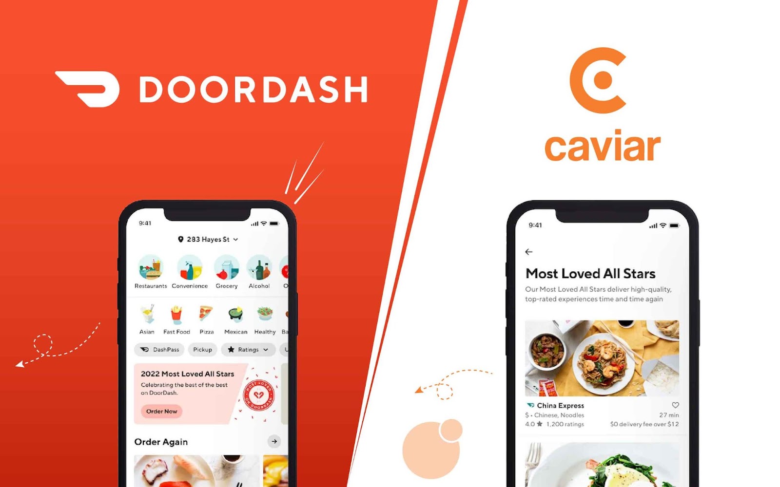 DoorDash/Caviar: The All-Around Champion