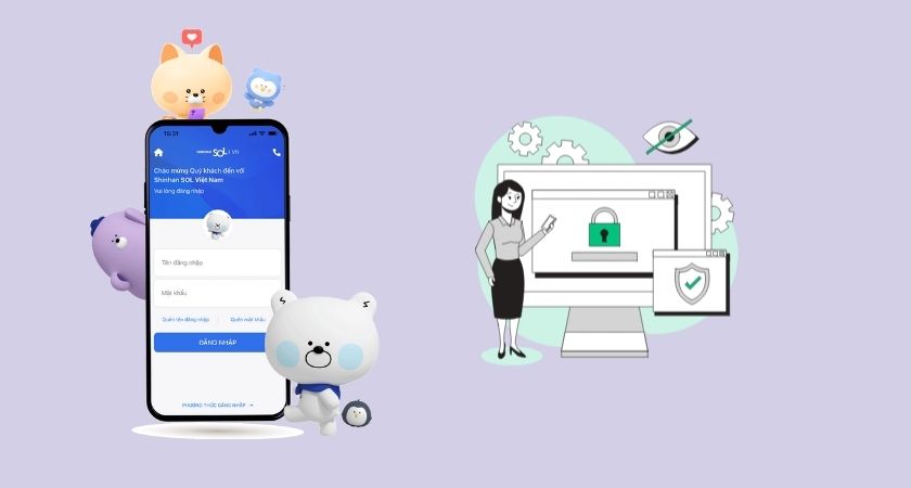 Tên đăng nhập Shinhan Bank là gì?