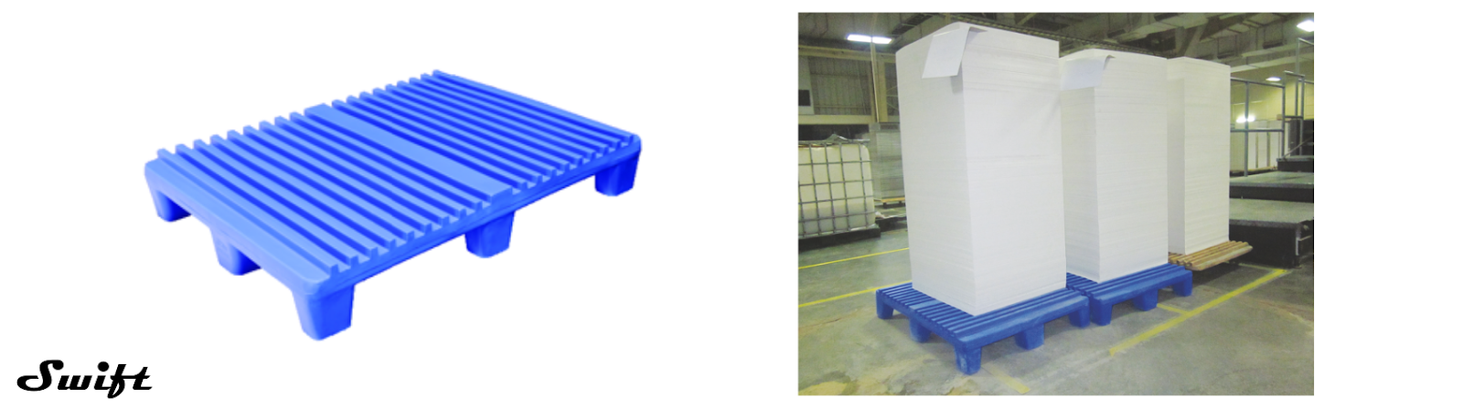 Printing and Packaging pallet used in paper industry for efficient operations.