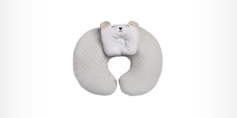 Almofada De Amamentação C/Travesseiro Para Bebê - Papi