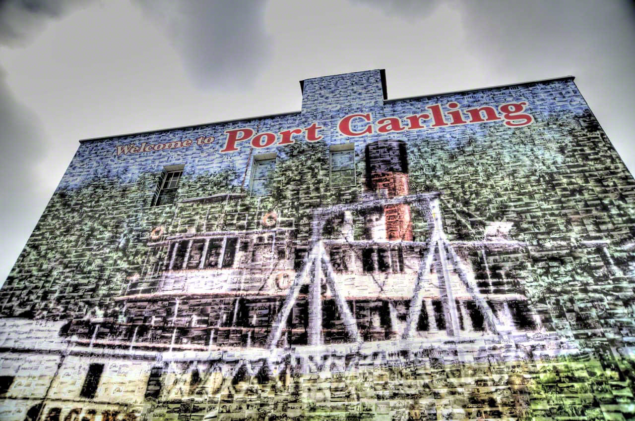 Port Carling wall