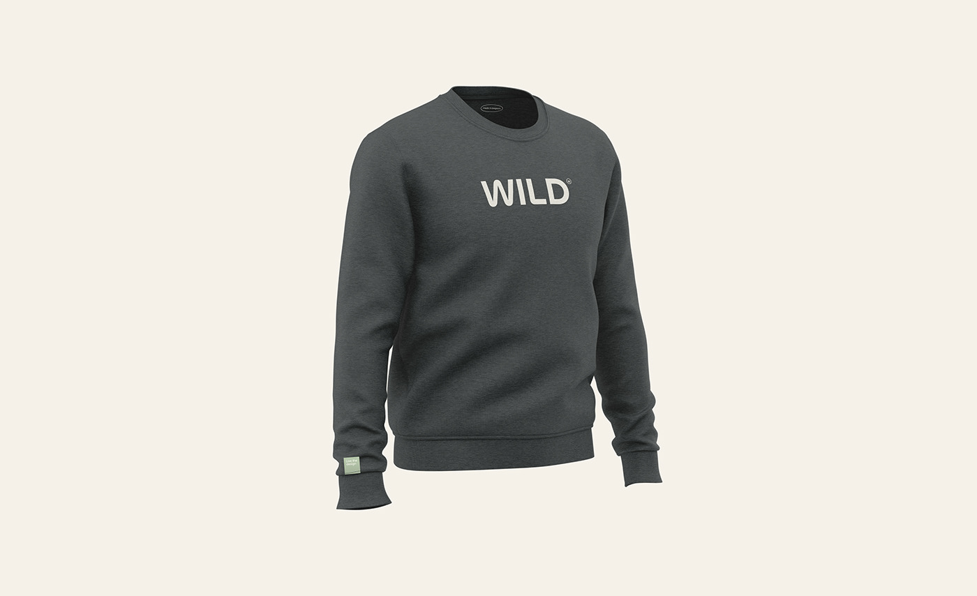 Branding artifact Merchandise design for WILD