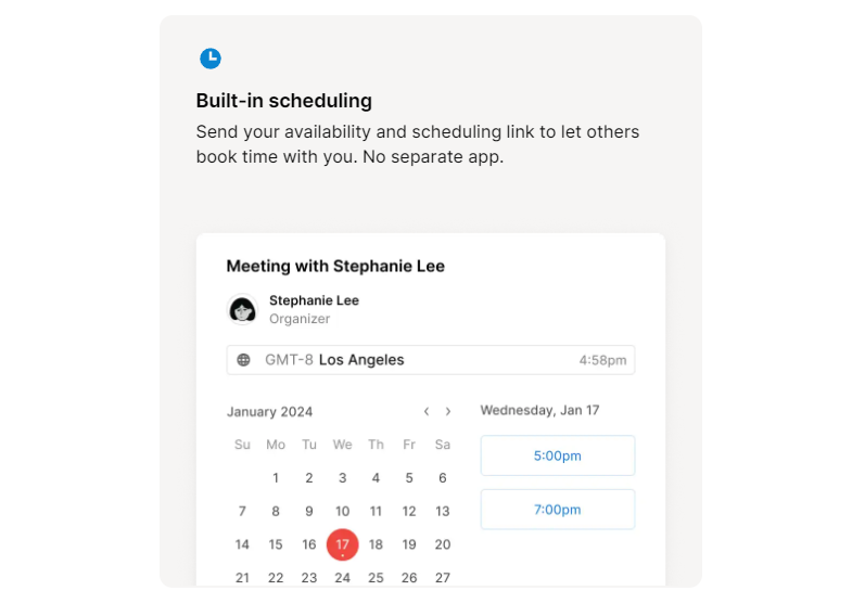 Built-In Scheduling & Reminders for Notion Calendar