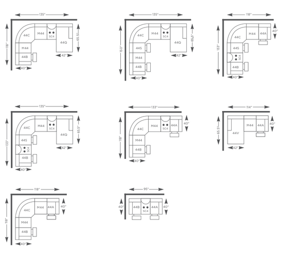Maddox Sectional Configurations