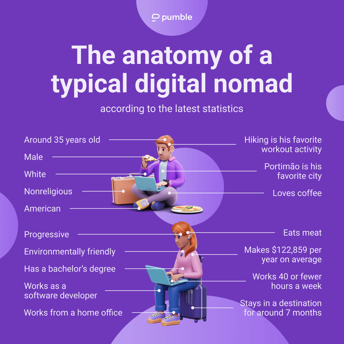 Digital nomad statistics