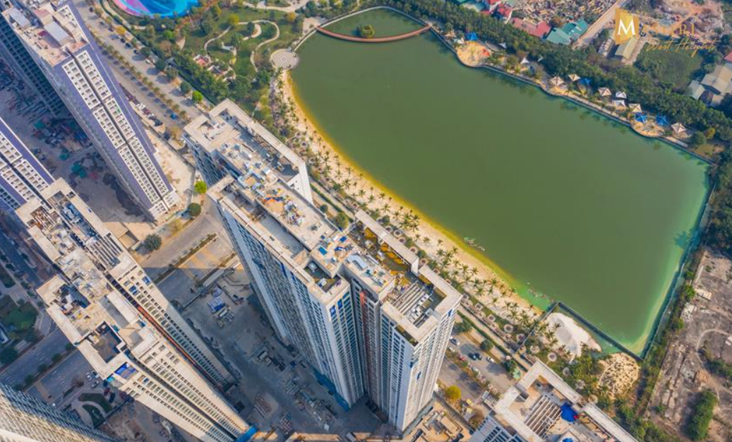 Công viên trung tâm Central Park Masteri West Heights có không gian tinh tế, mát lành đáng nể