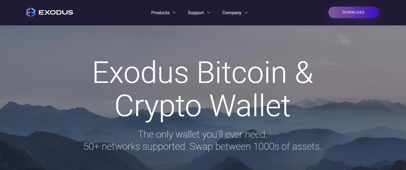 Exodus Crypto Wallet