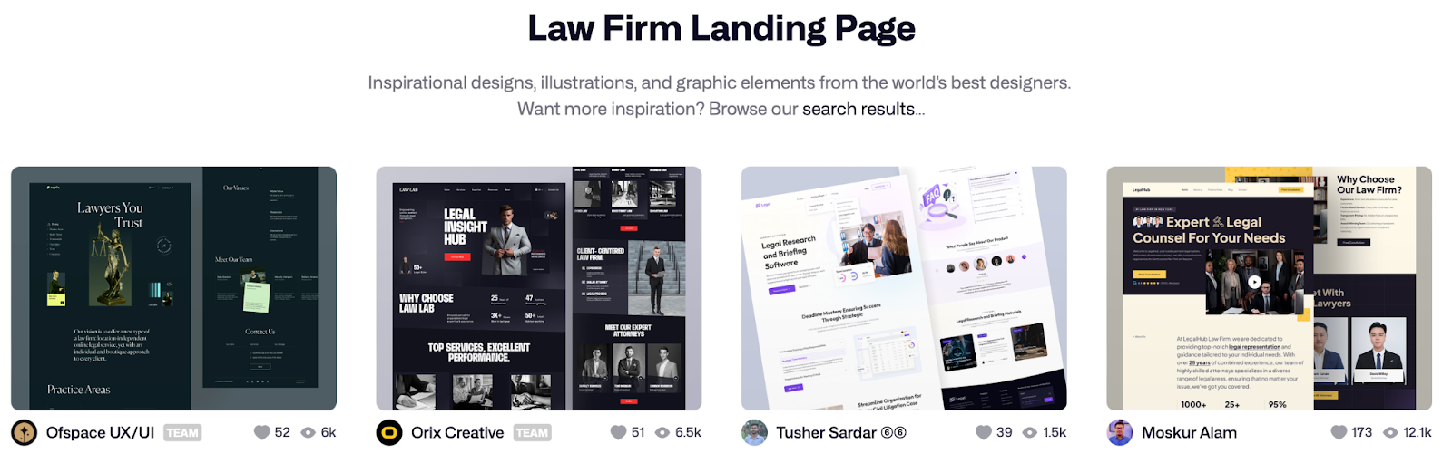 Law Firm Landing Page