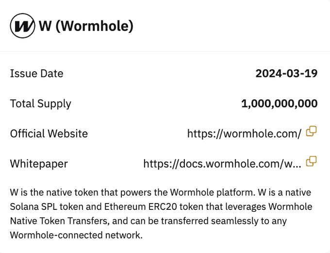 Wormhole Airdrop
